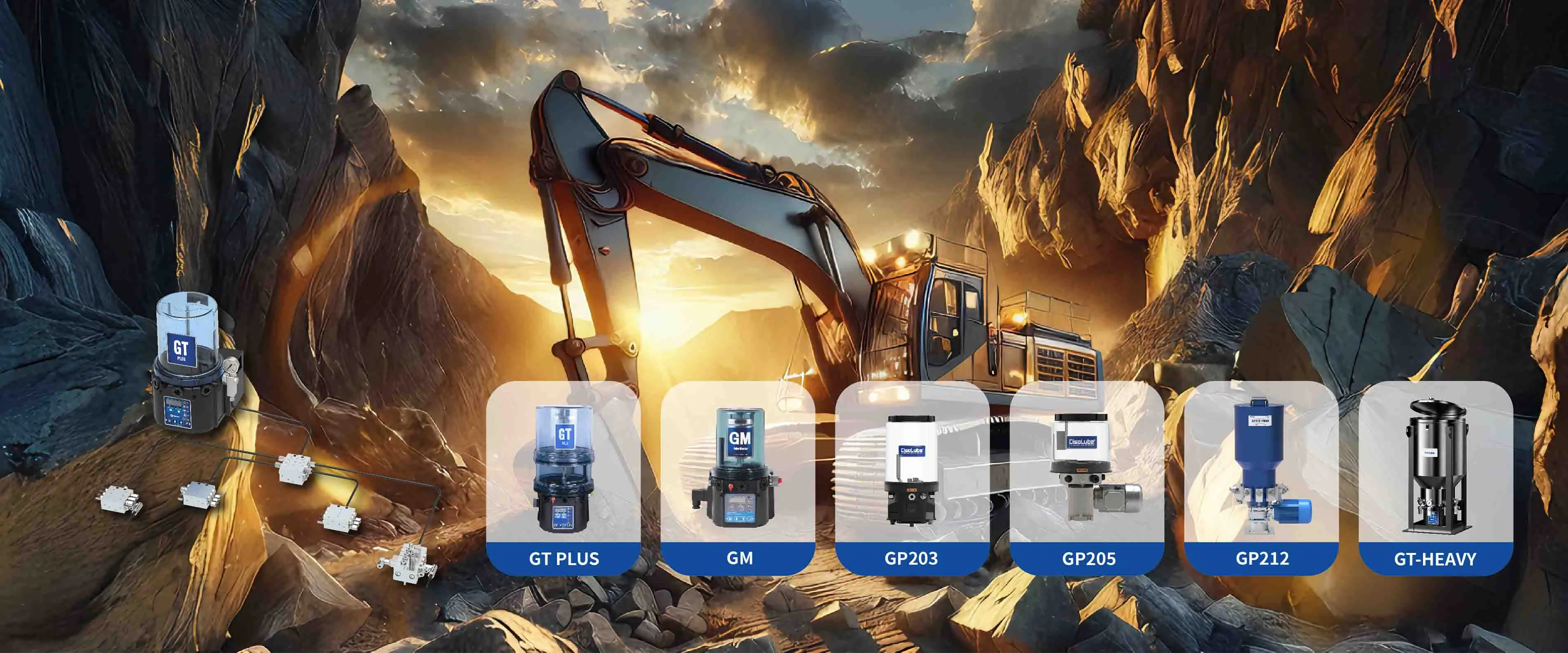 Sistema de lubrificação progressiva