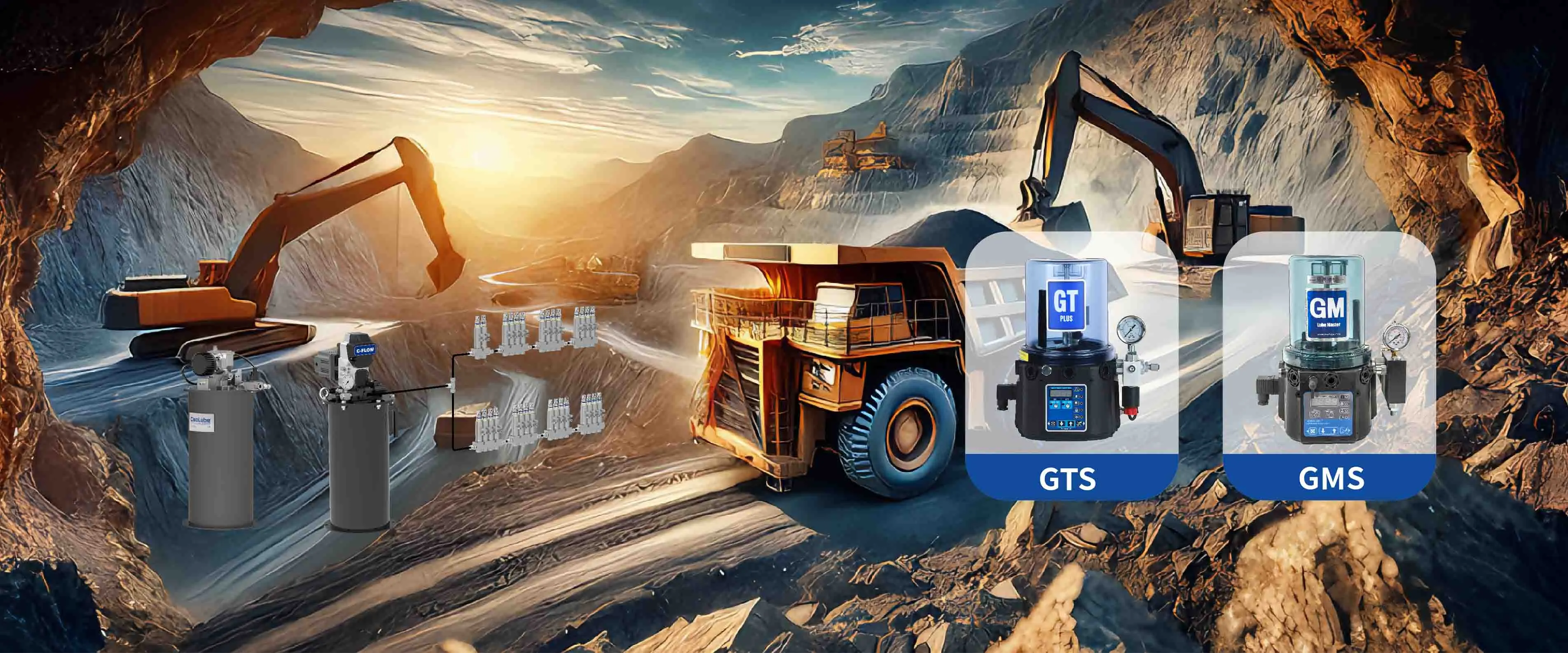 Sistema de lubrificação de linha única <br>