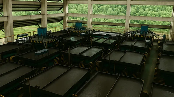 Solução automática do sistema de lubrificação para telas vibrantes de mineração