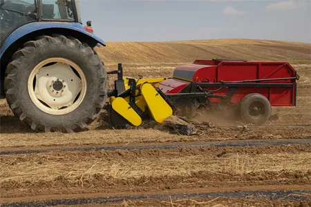 Coletor de resíduos de filme plástico