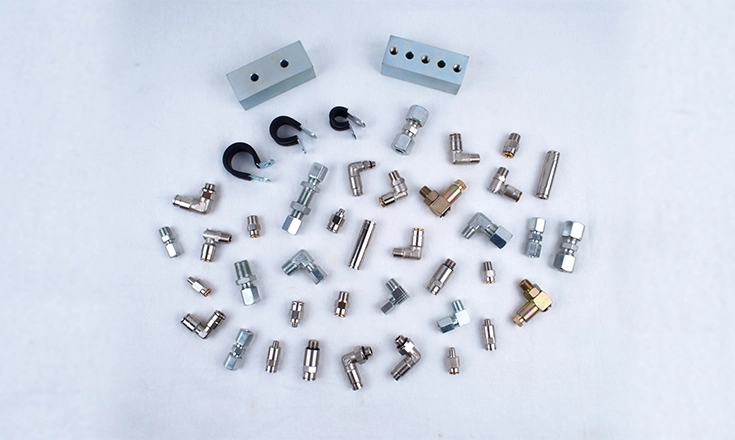 Tipos comuns de acessórios do sistema de lubrificação