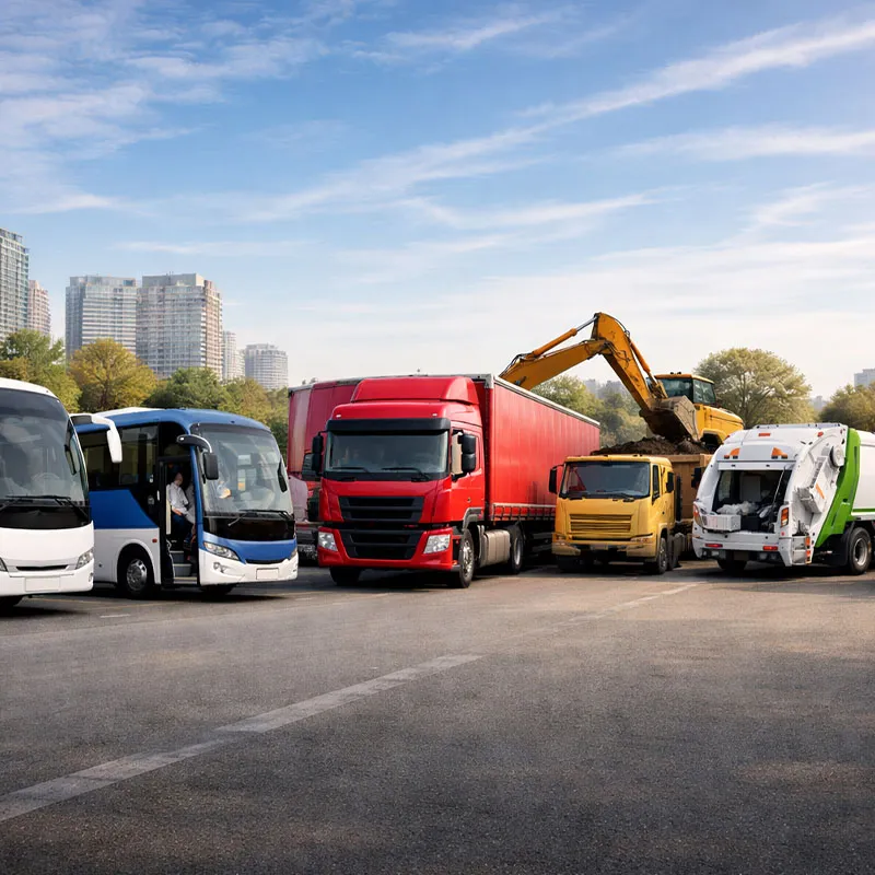 Soluções de lubrificação de veículos comerciais